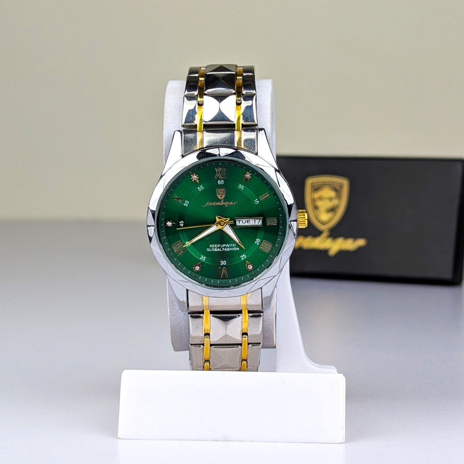 Poedagar Luxury Couple Watch (Water Resistant) - Image 2