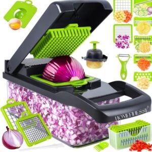 Multi-functional Spring Slicer vegetable cutter (Multi-Colour)