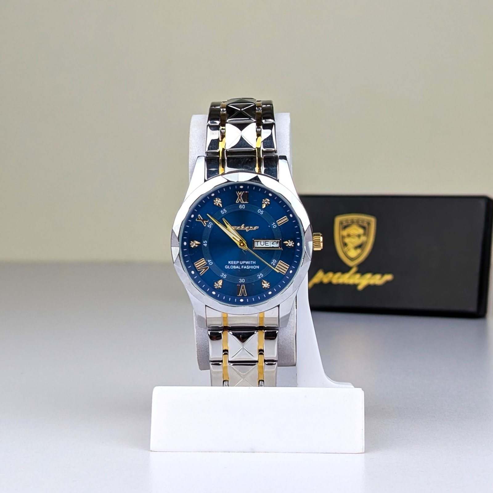 Poedagar Luxury Couple Watch (Water Resistant) - Image 2