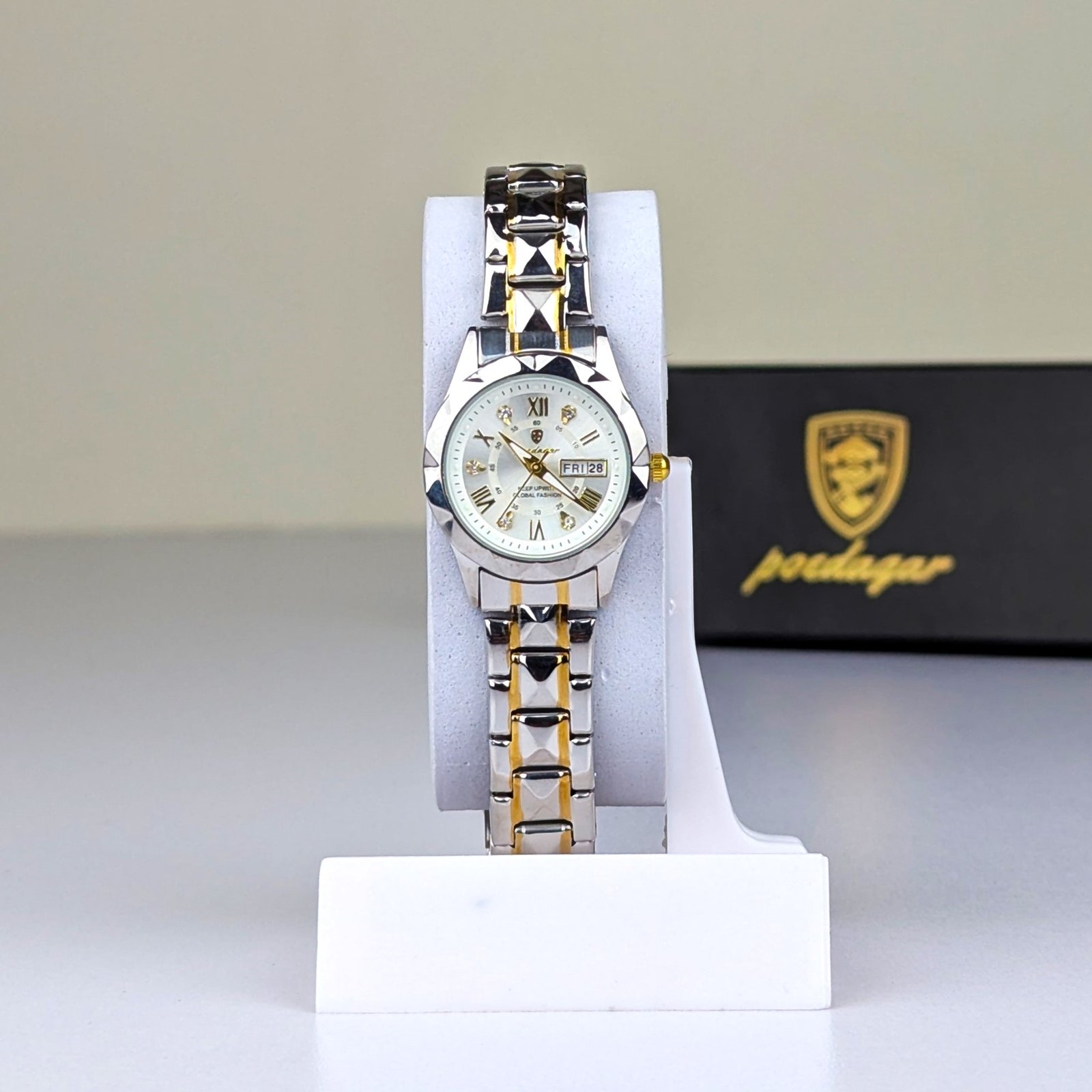 Poedagar Luxury Couple Watch (Water Resistant) - Image 3