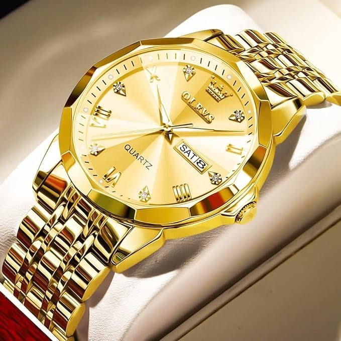 OLEVS New Exclusive Design Quartz Watch for Men - Image 5