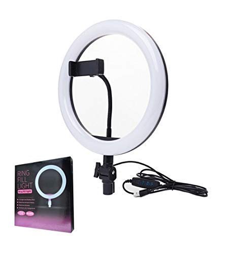 6 Fit Tripod Stand +10" Ring Light + K8 Microphone (combo pack) - Image 3